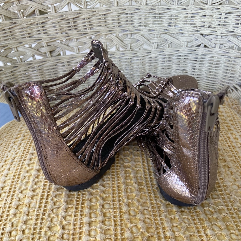 Lime Light Silver Sandals